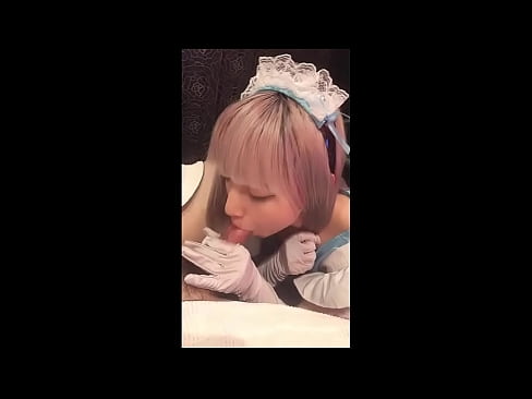 ❤️ Japanski idol [mayuka], kostim francuske služavke, 1. dio, pušenje i drkanje losionom ️ Porno na hr.xxxner.ru